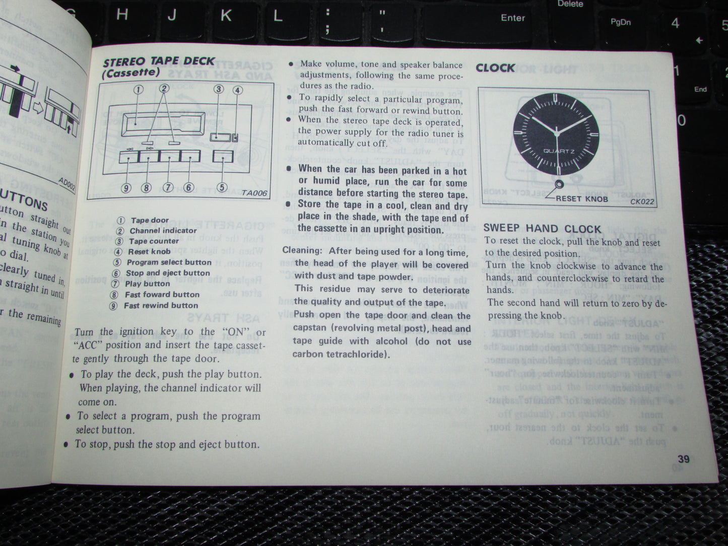 Datsun 200SX (1980) Owners Manual