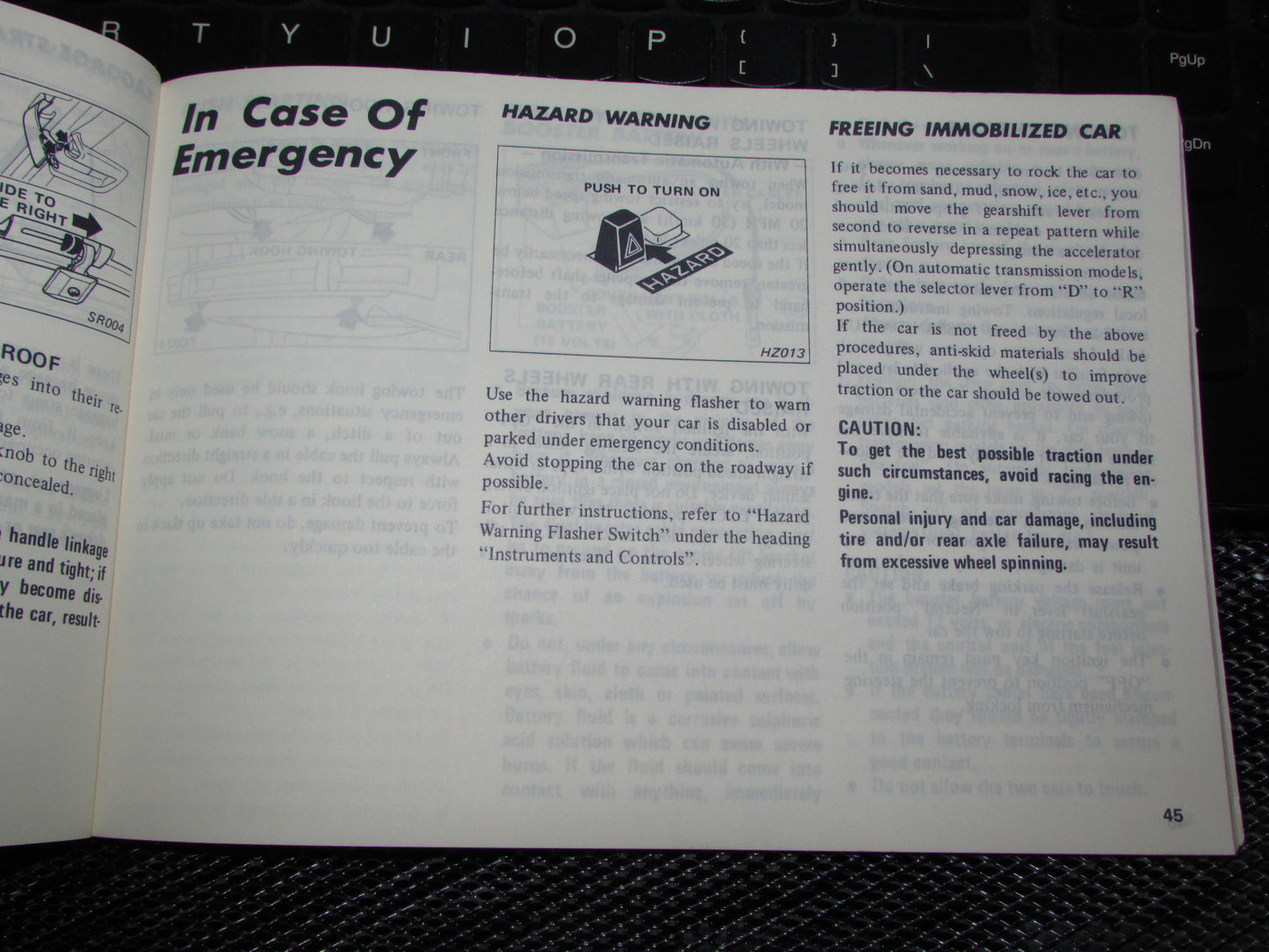 Datsun 200SX (1980) Owners Manual