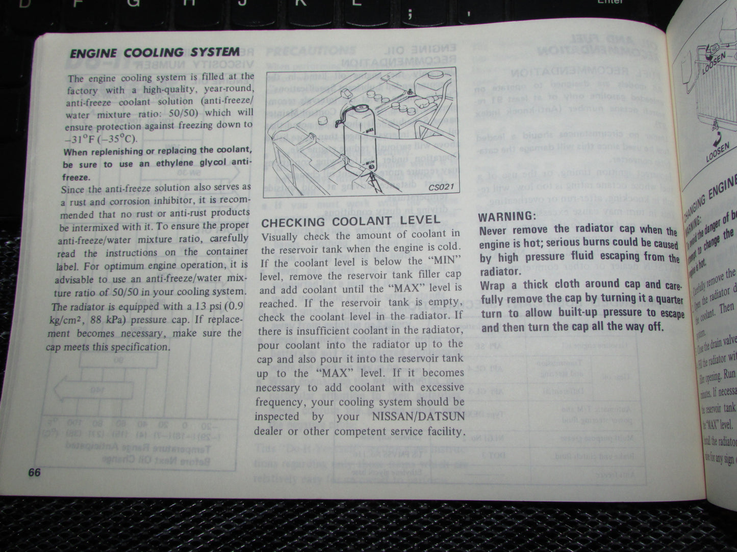 Datsun 200SX (1980) Owners Manual