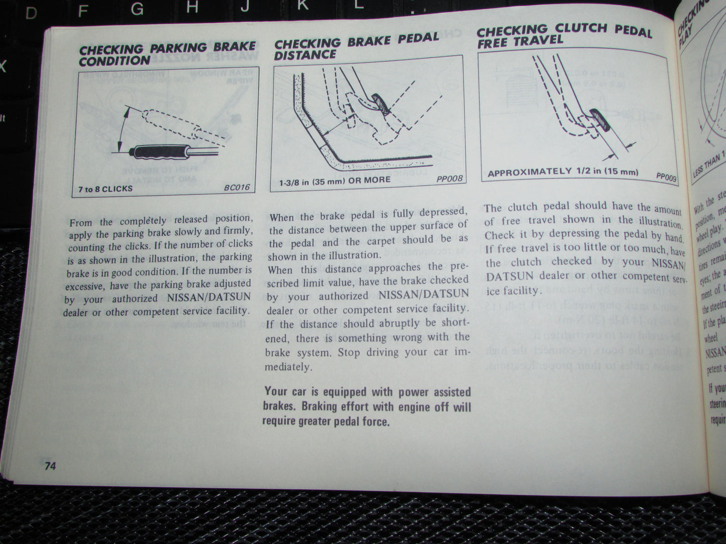 Datsun 200SX (1980) Owners Manual