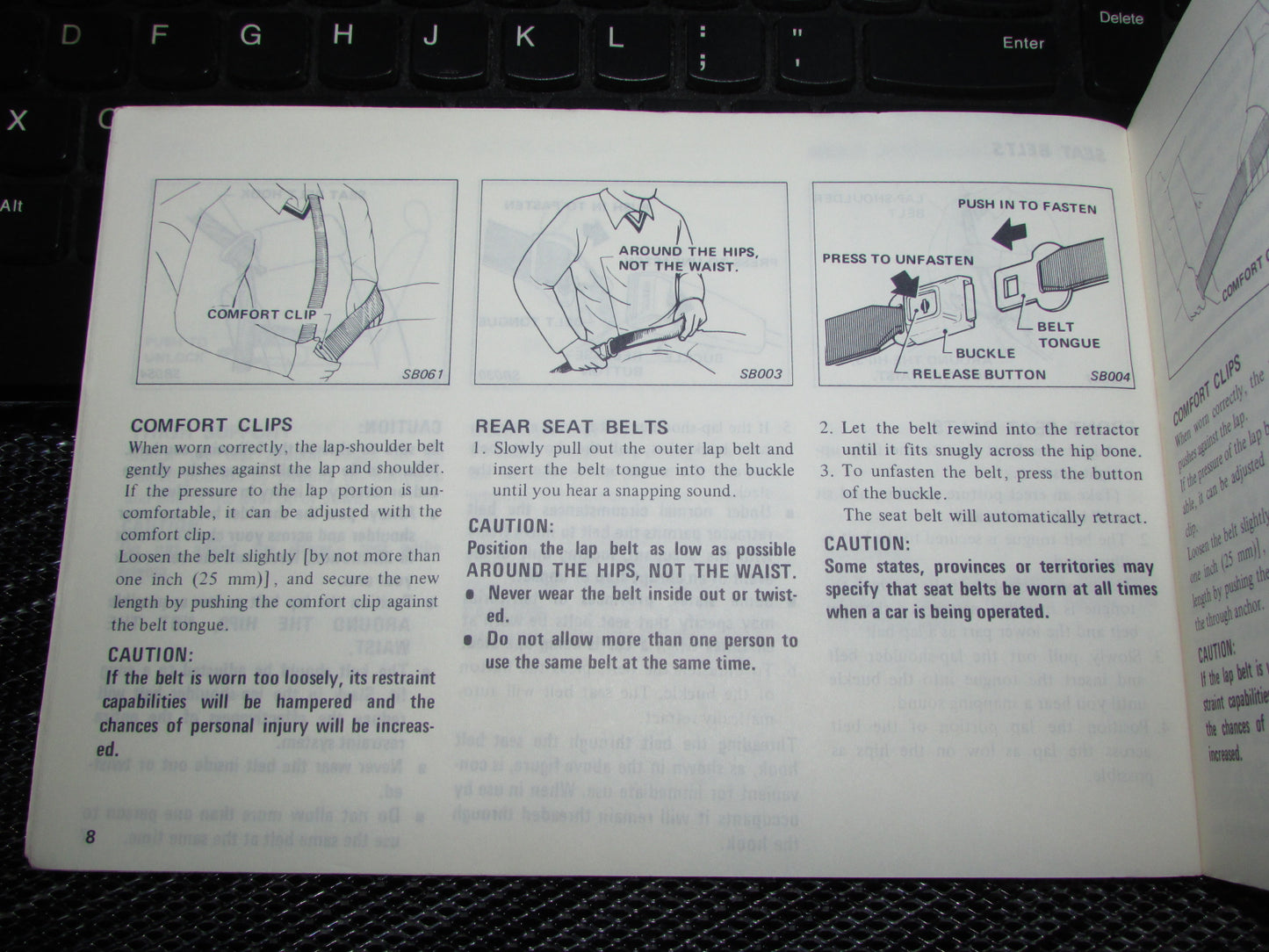 Datsun 200SX (1980) Owners Manual