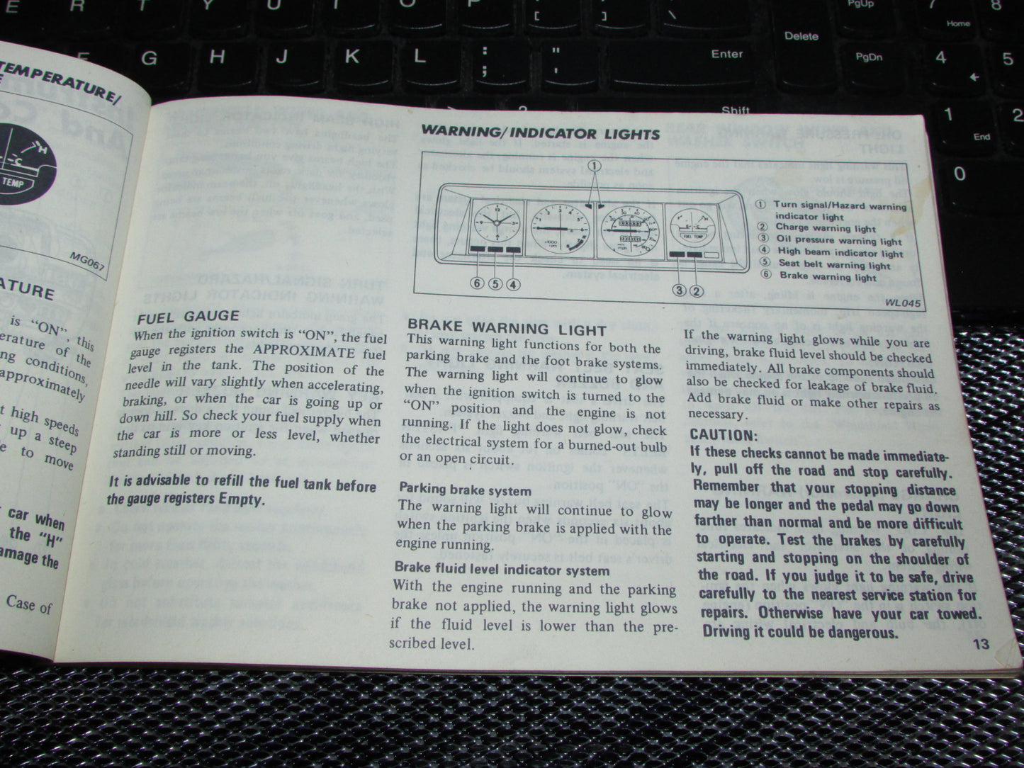 Datsun 310 (1980) Owners Manual