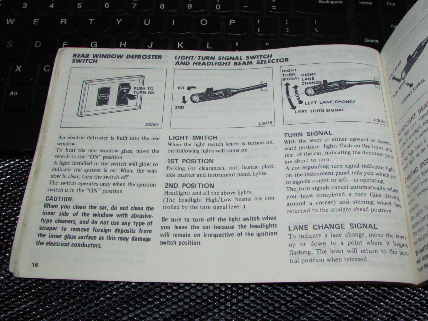 Datsun 310 (1980) Owners Manual