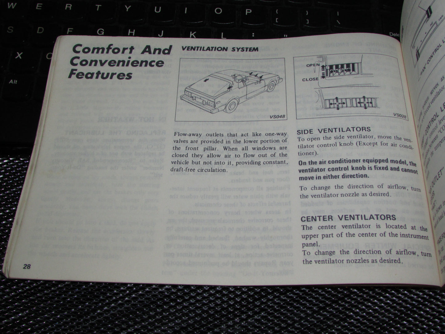Datsun 310 (1980) Owners Manual