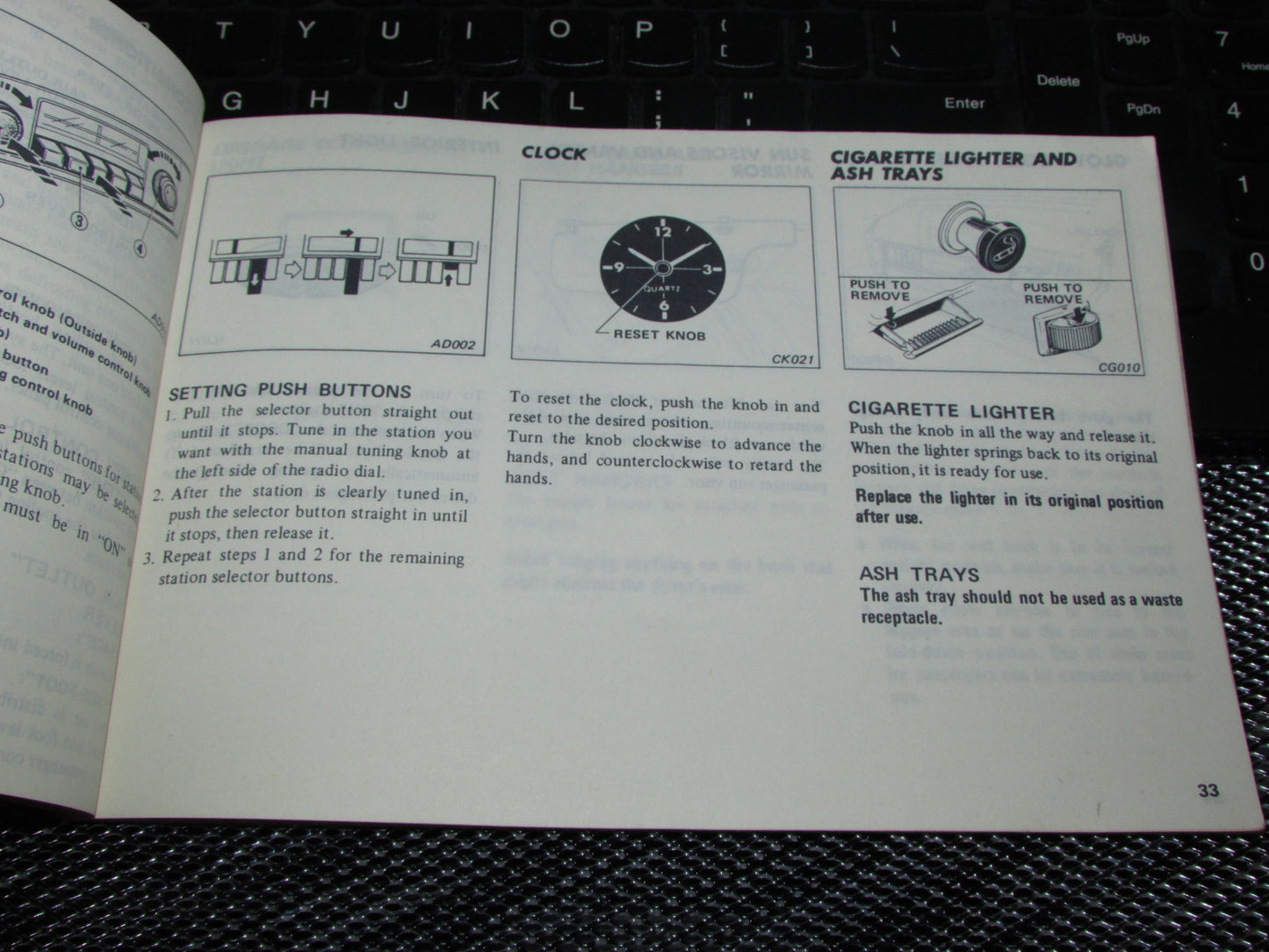 Datsun 310 (1980) Owners Manual