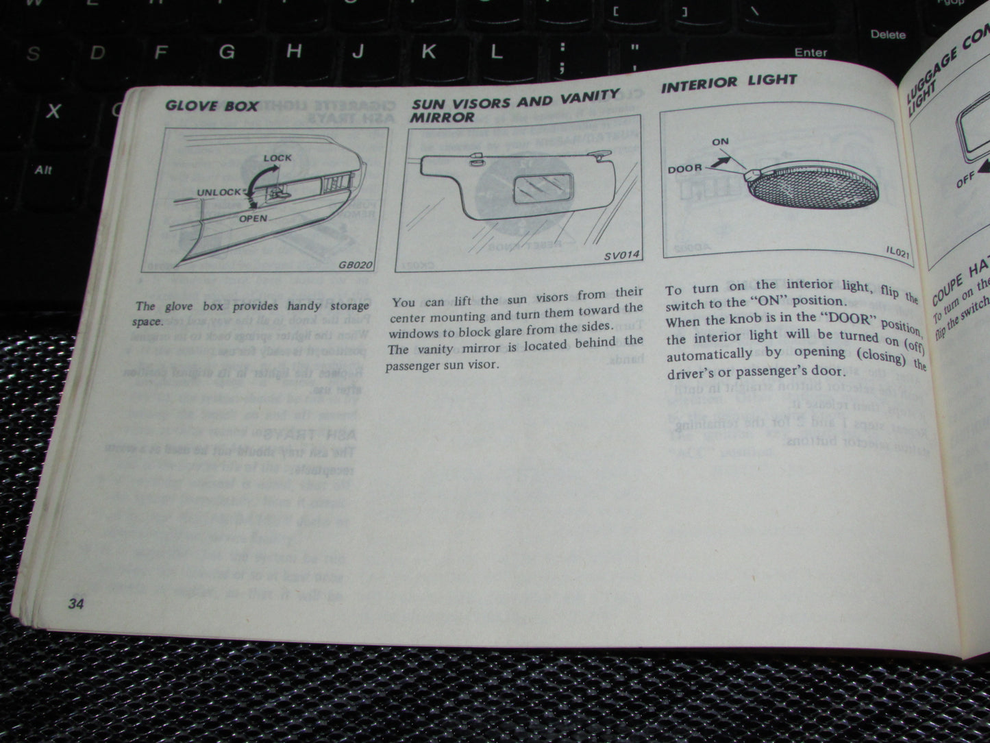 Datsun 310 (1980) Owners Manual