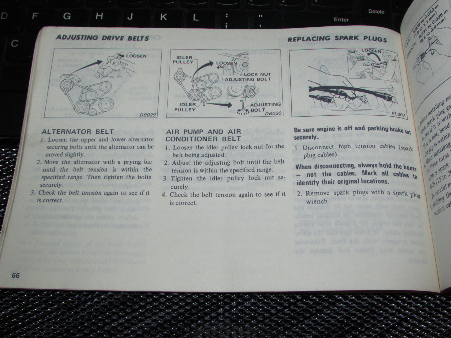 Datsun 310 (1980) Owners Manual