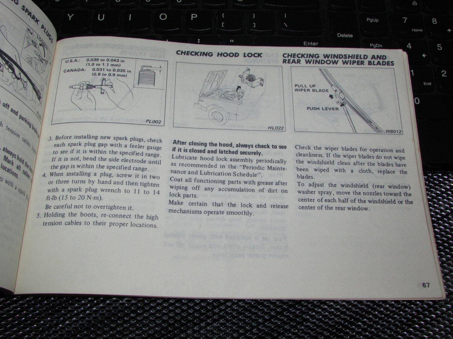 Datsun 310 (1980) Owners Manual