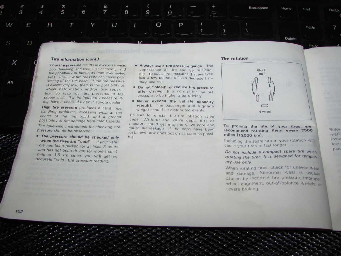 Toyota Celica (1982) Owners Manual