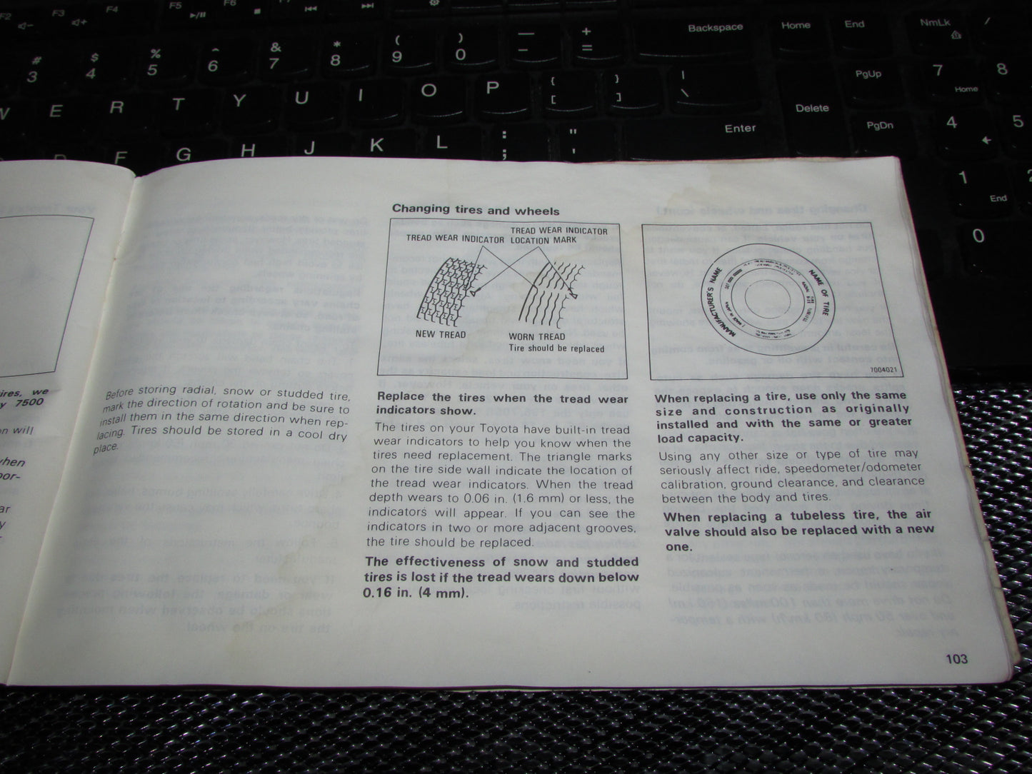 Toyota Celica (1982) Owners Manual