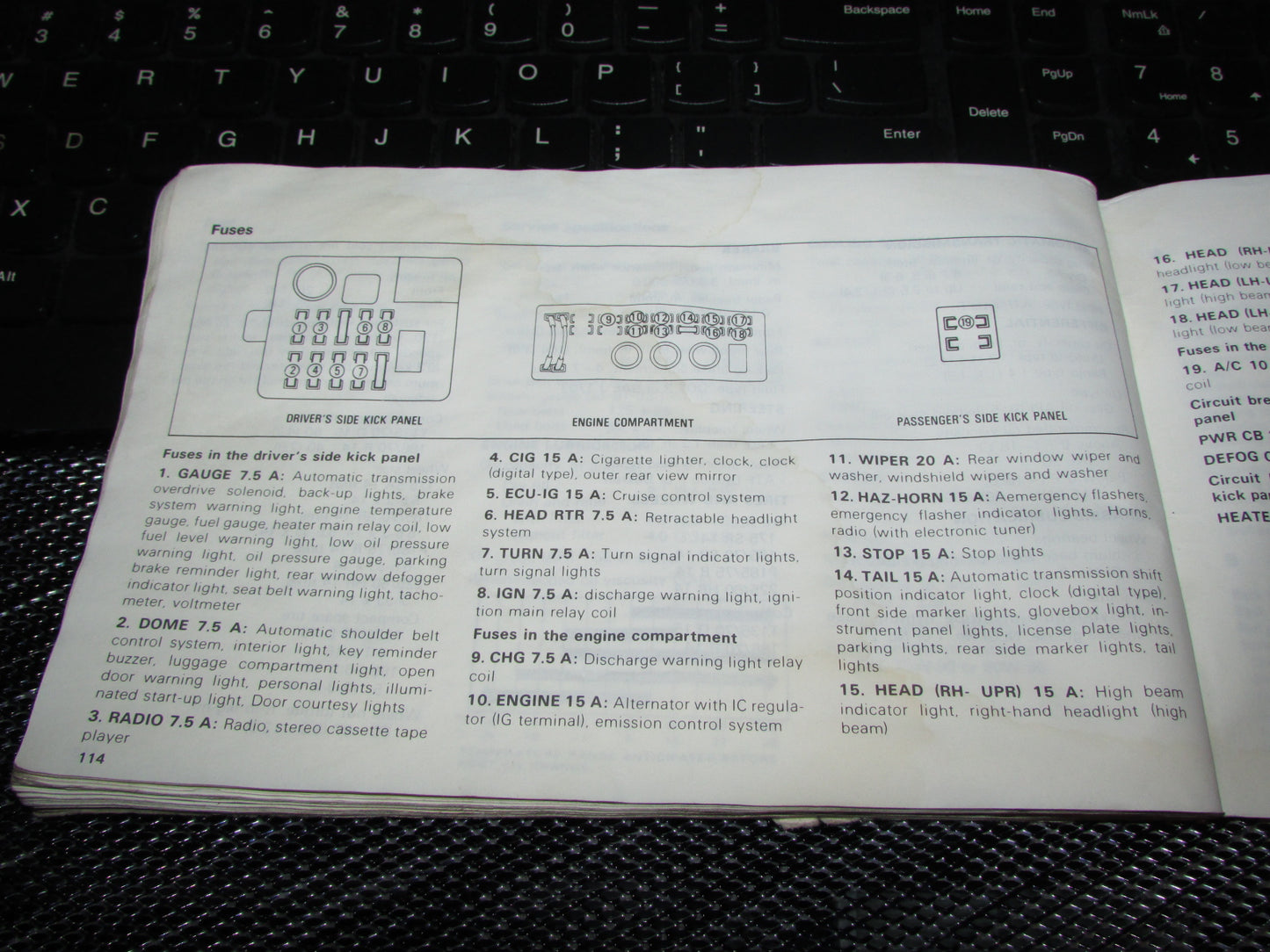 Toyota Celica (1982) Owners Manual