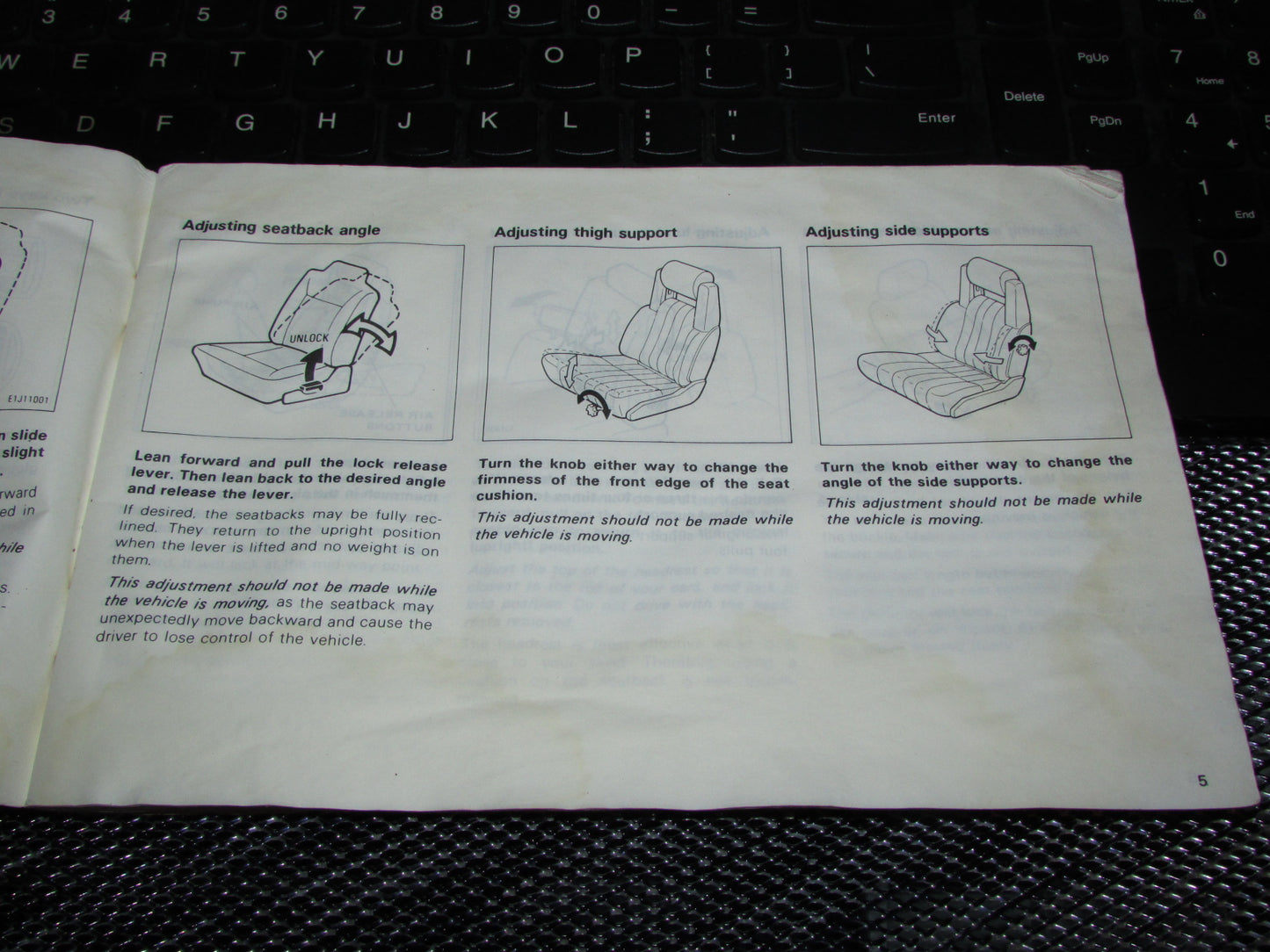 Toyota Celica (1982) Owners Manual