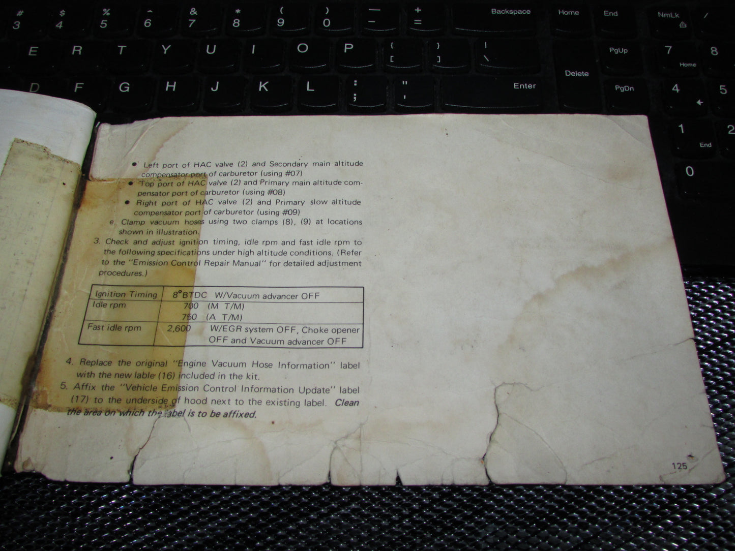 Toyota Celica (1982) Owners Manual