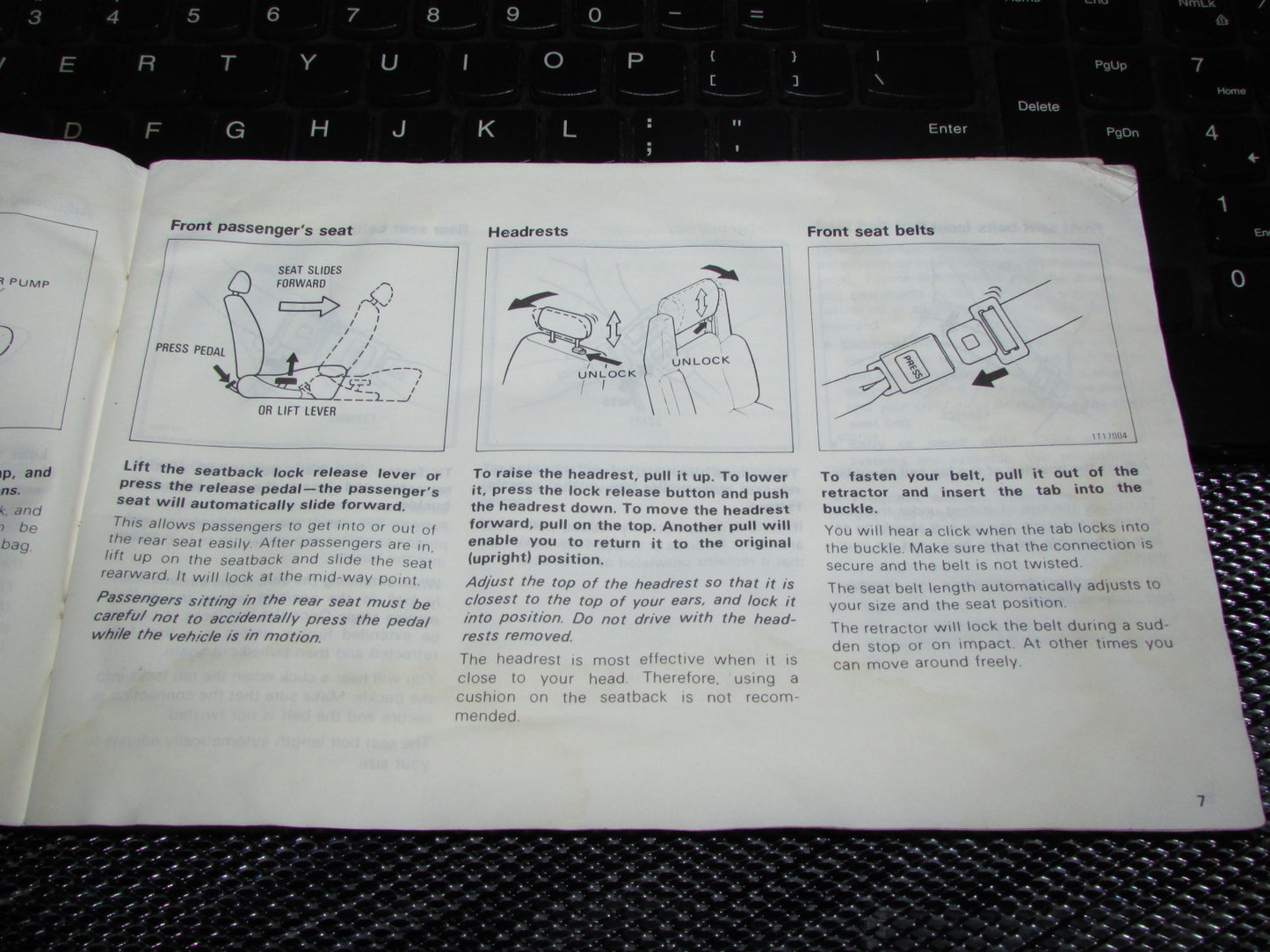 Toyota Celica (1982) Owners Manual