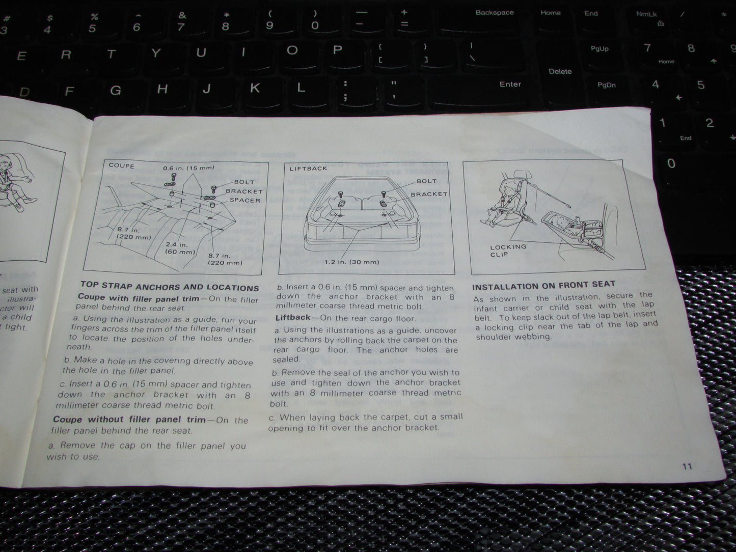 Toyota Celica (1982) Owners Manual