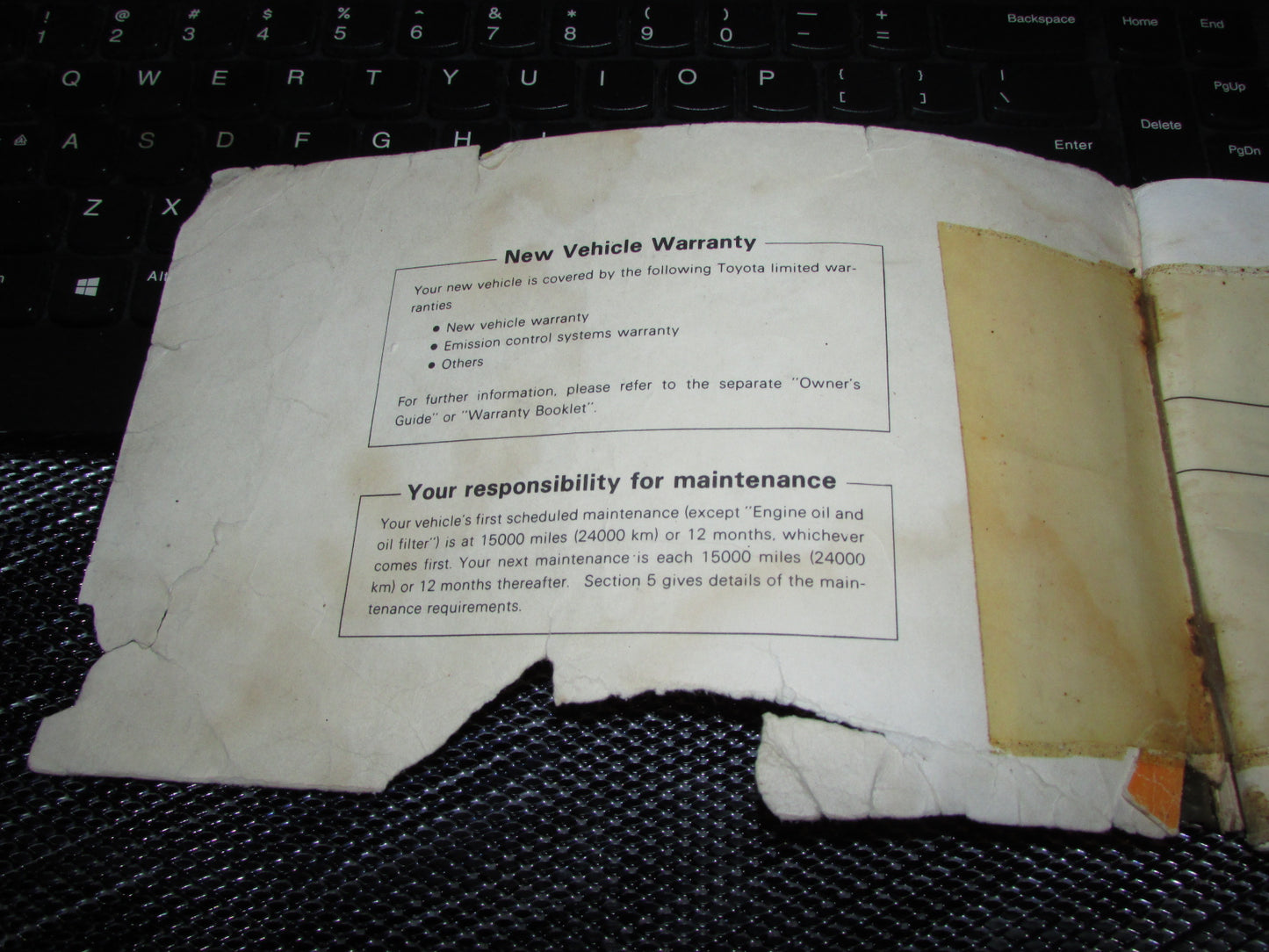 Toyota Celica (1982) Owners Manual