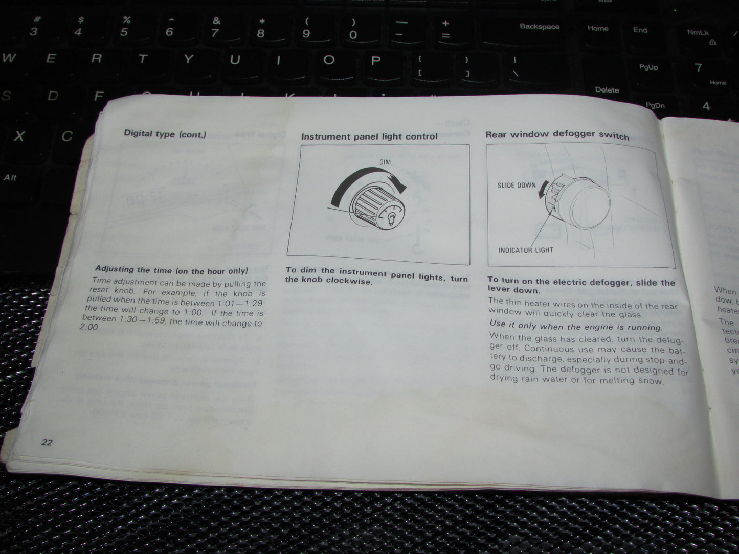 Toyota Celica (1982) Owners Manual