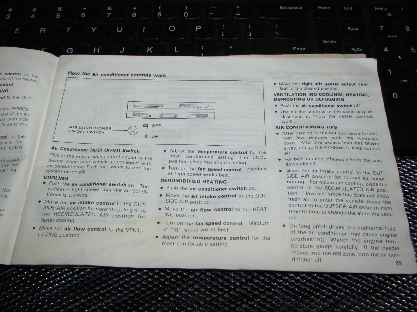 Toyota Celica (1982) Owners Manual