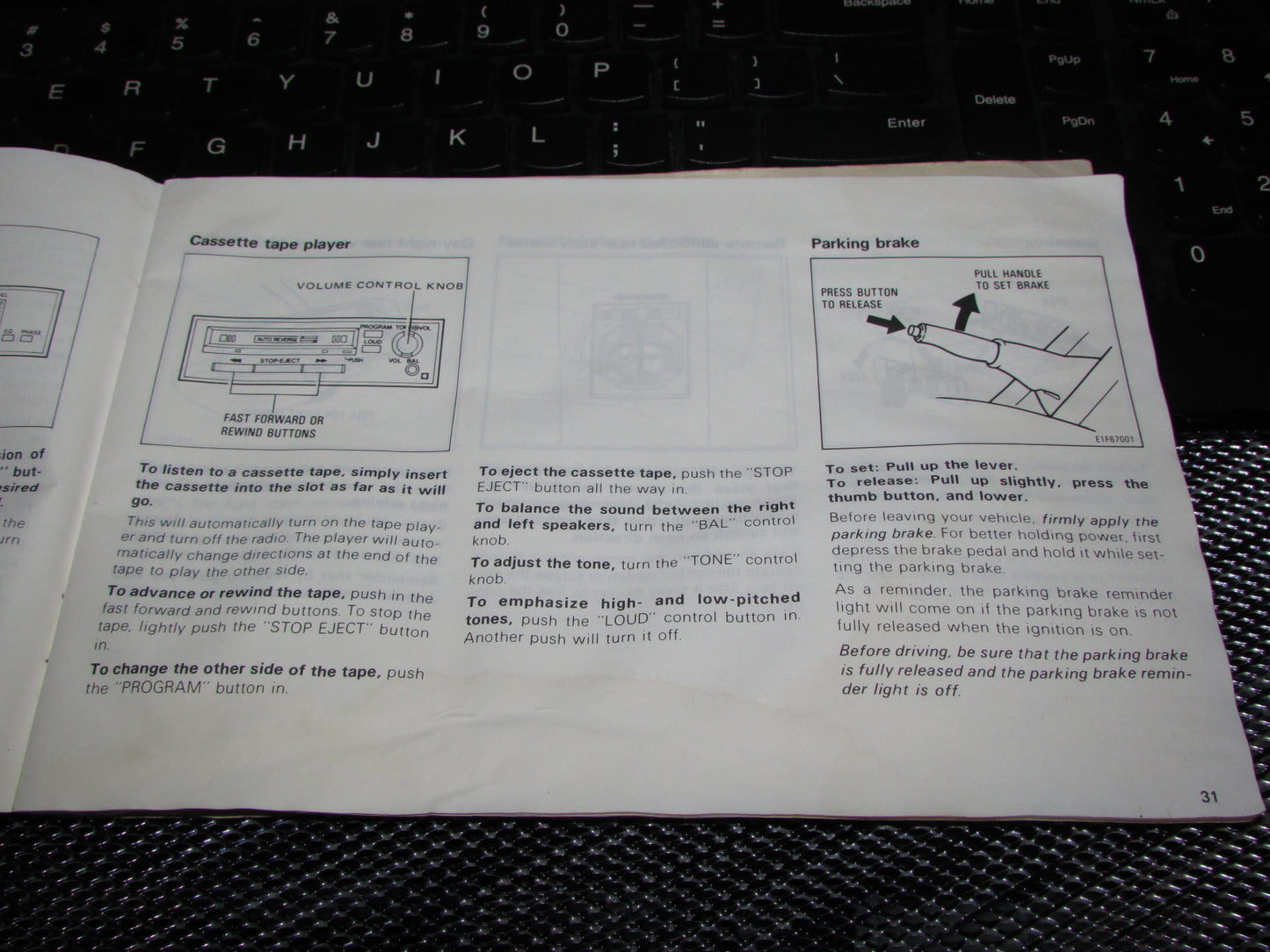 Toyota Celica (1982) Owners Manual