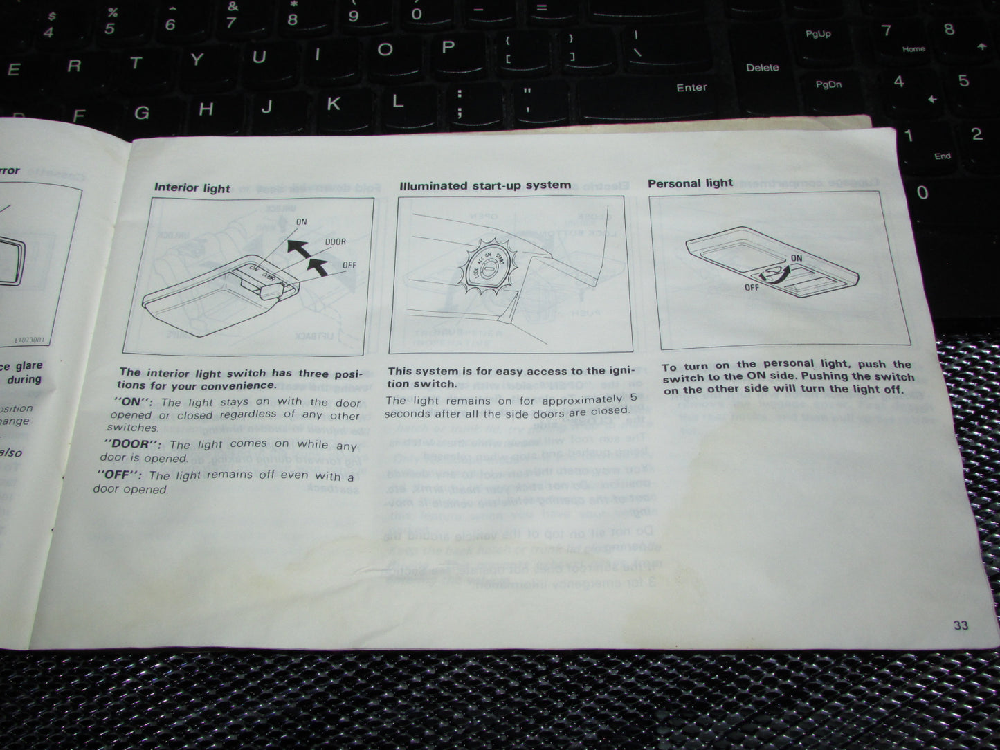 Toyota Celica (1982) Owners Manual