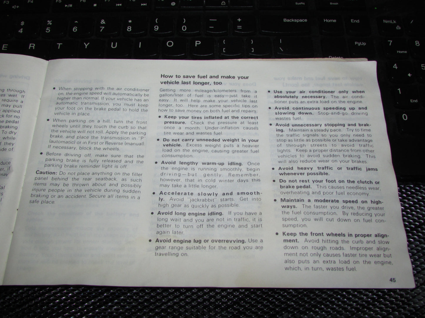 Toyota Celica (1982) Owners Manual