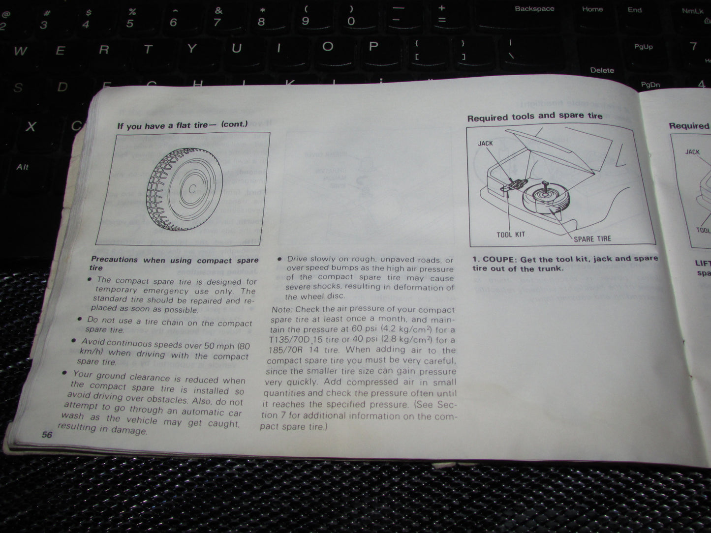 Toyota Celica (1982) Owners Manual