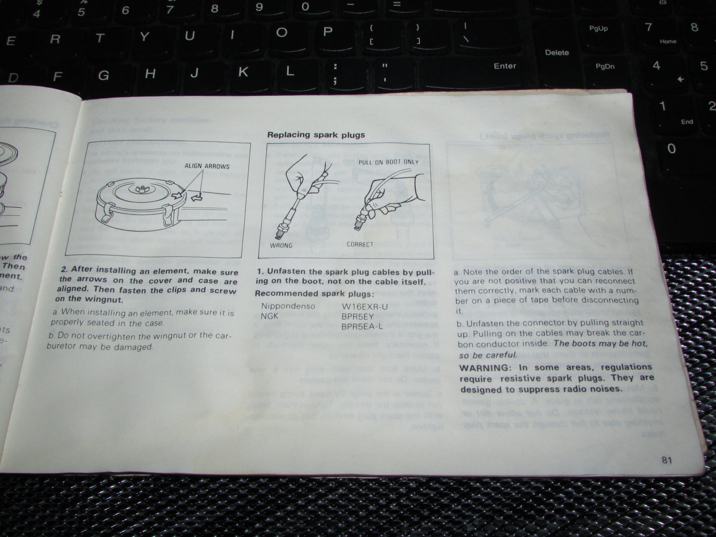 Toyota Celica (1982) Owners Manual