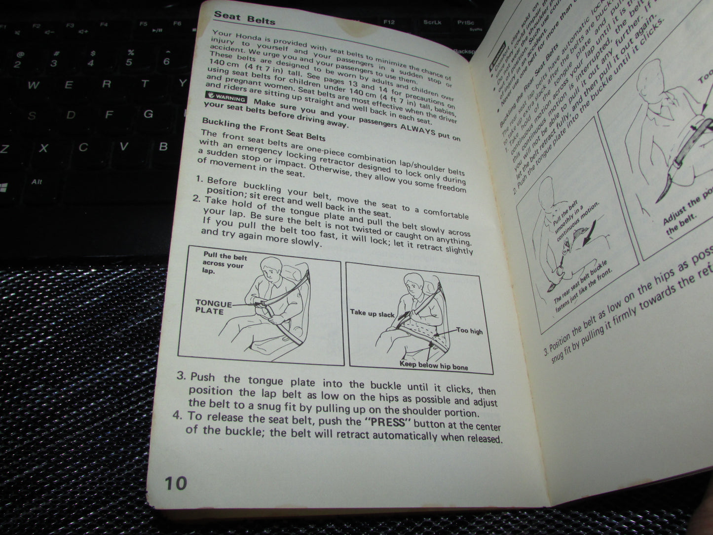 Honda Civic (1983) Owners Manual
