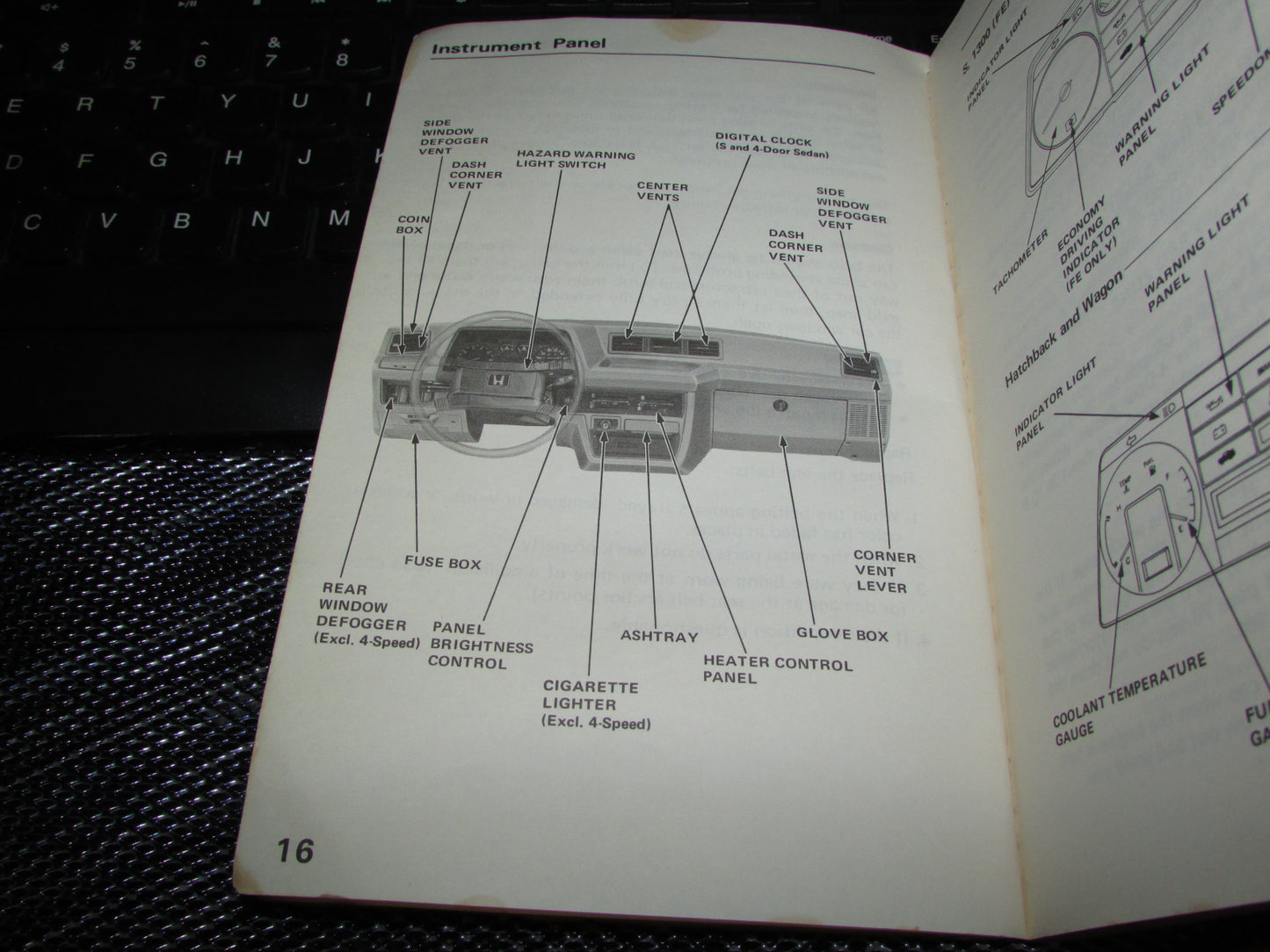Honda Civic (1983) Owners Manual