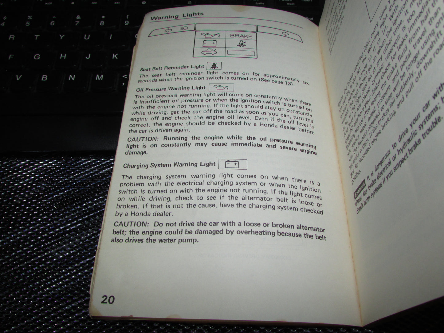 Honda Civic (1983) Owners Manual