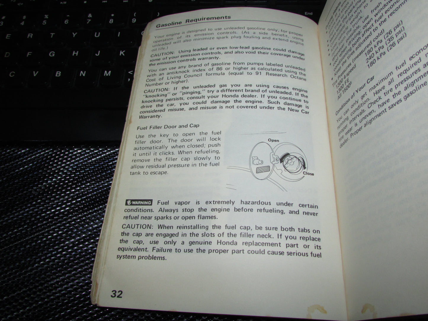 Honda Civic (1983) Owners Manual