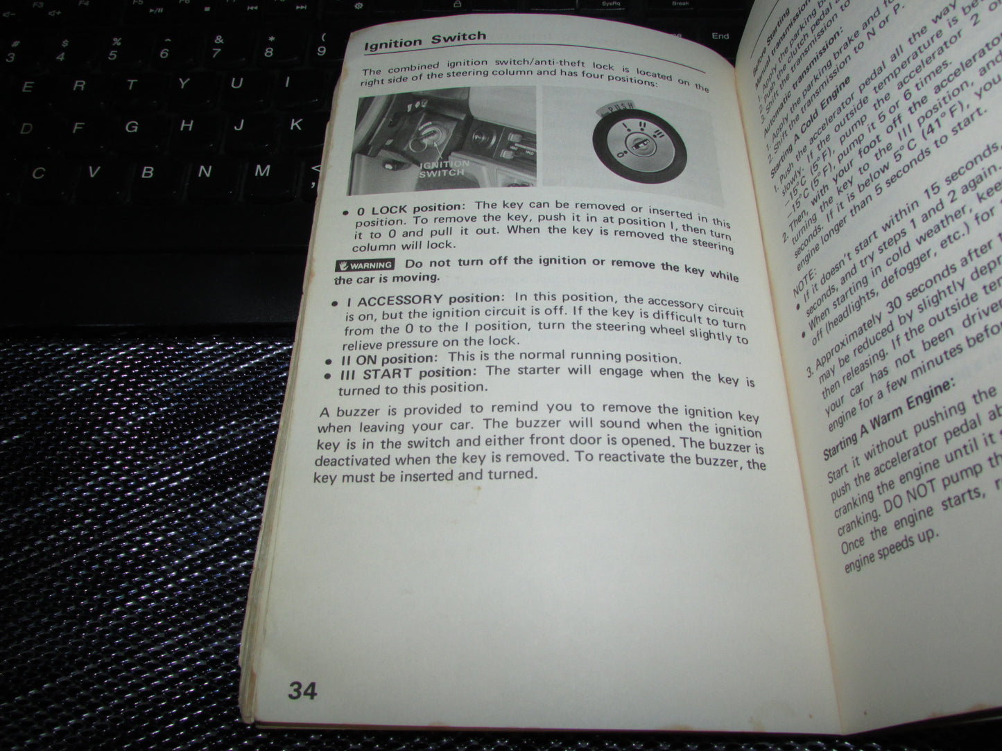 Honda Civic (1983) Owners Manual