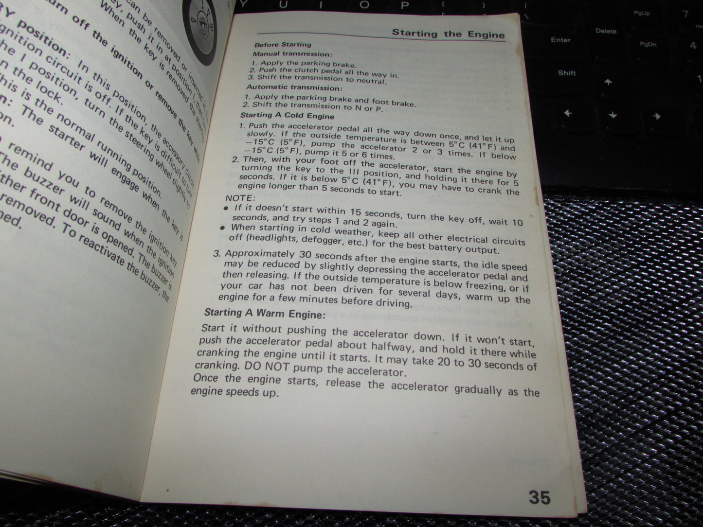 Honda Civic (1983) Owners Manual