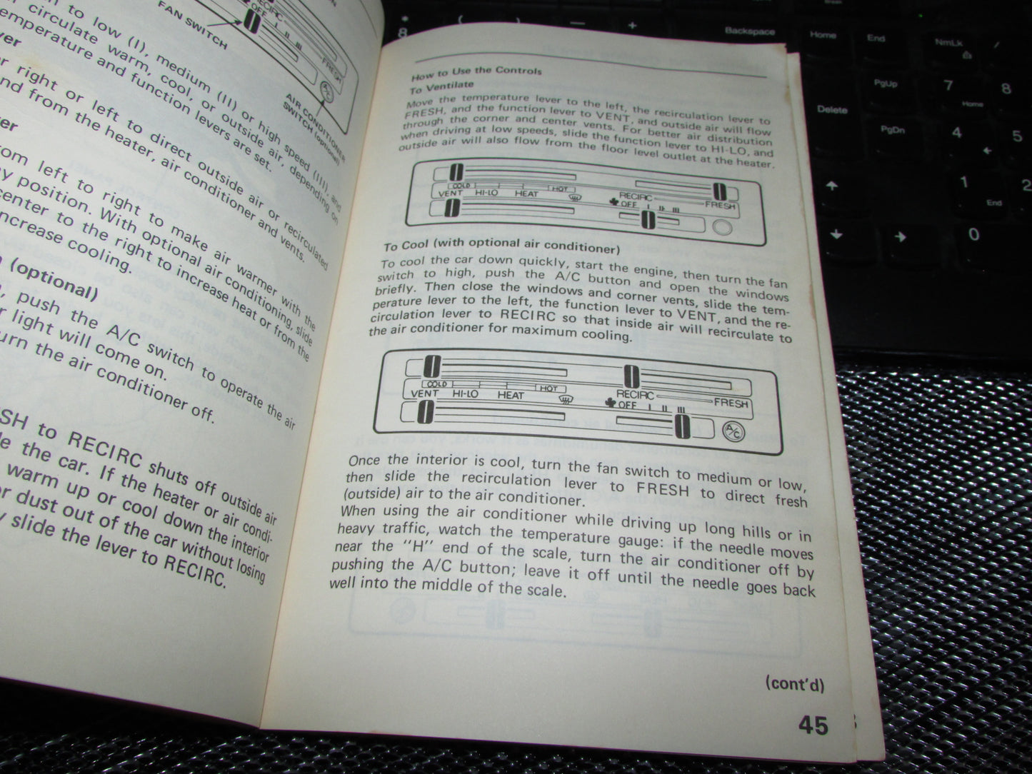 Honda Civic (1983) Owners Manual