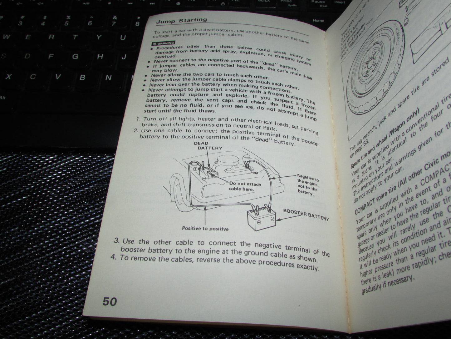 Honda Civic (1983) Owners Manual