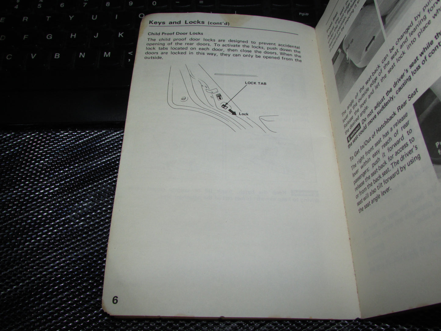 Honda Civic (1983) Owners Manual