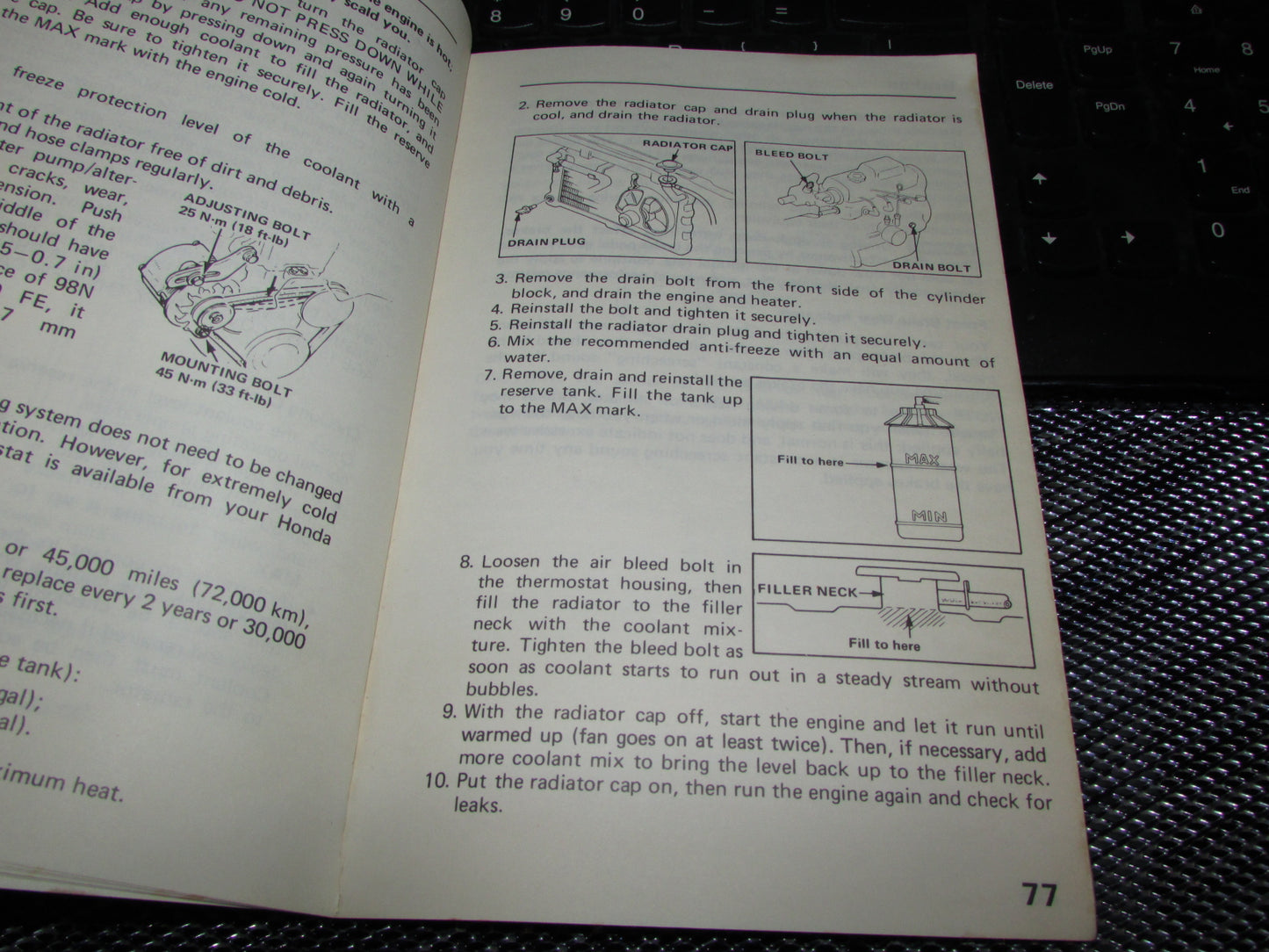 Honda Civic (1983) Owners Manual