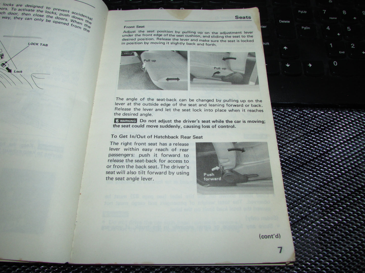 Honda Civic (1983) Owners Manual