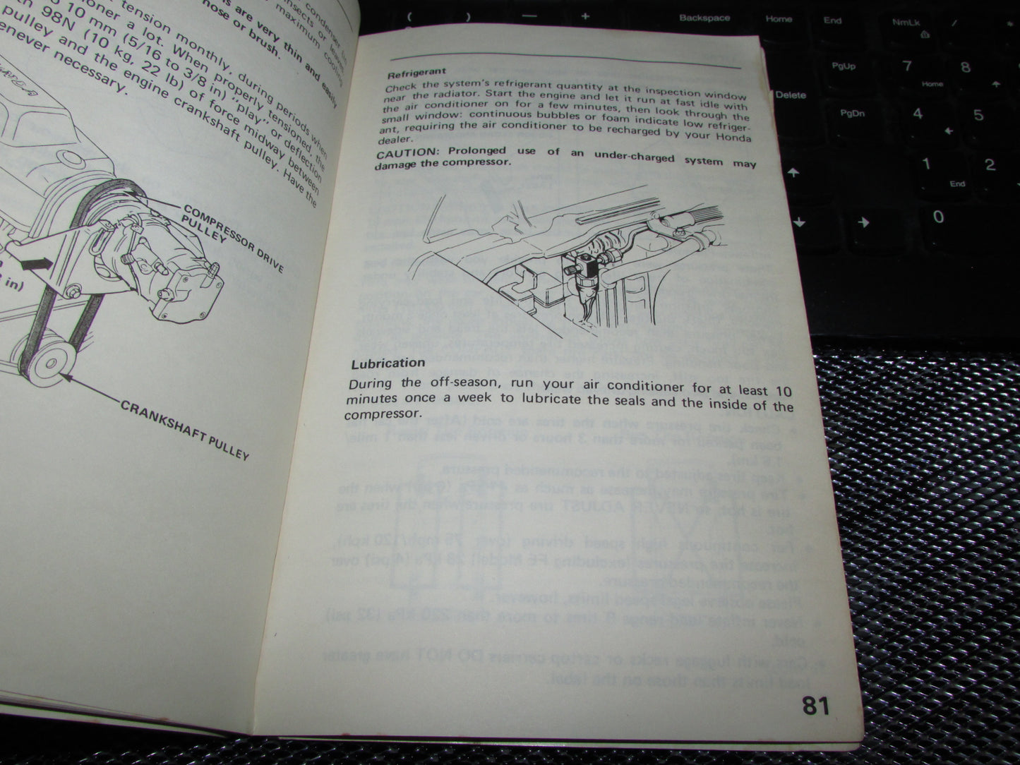 Honda Civic (1983) Owners Manual