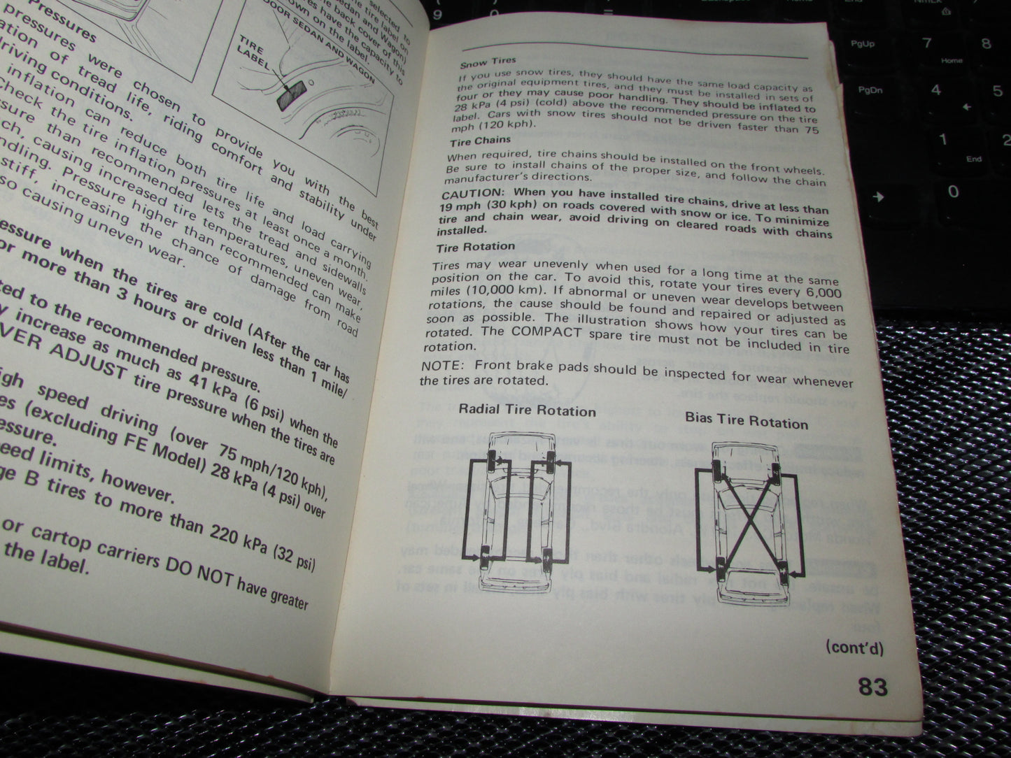 Honda Civic (1983) Owners Manual