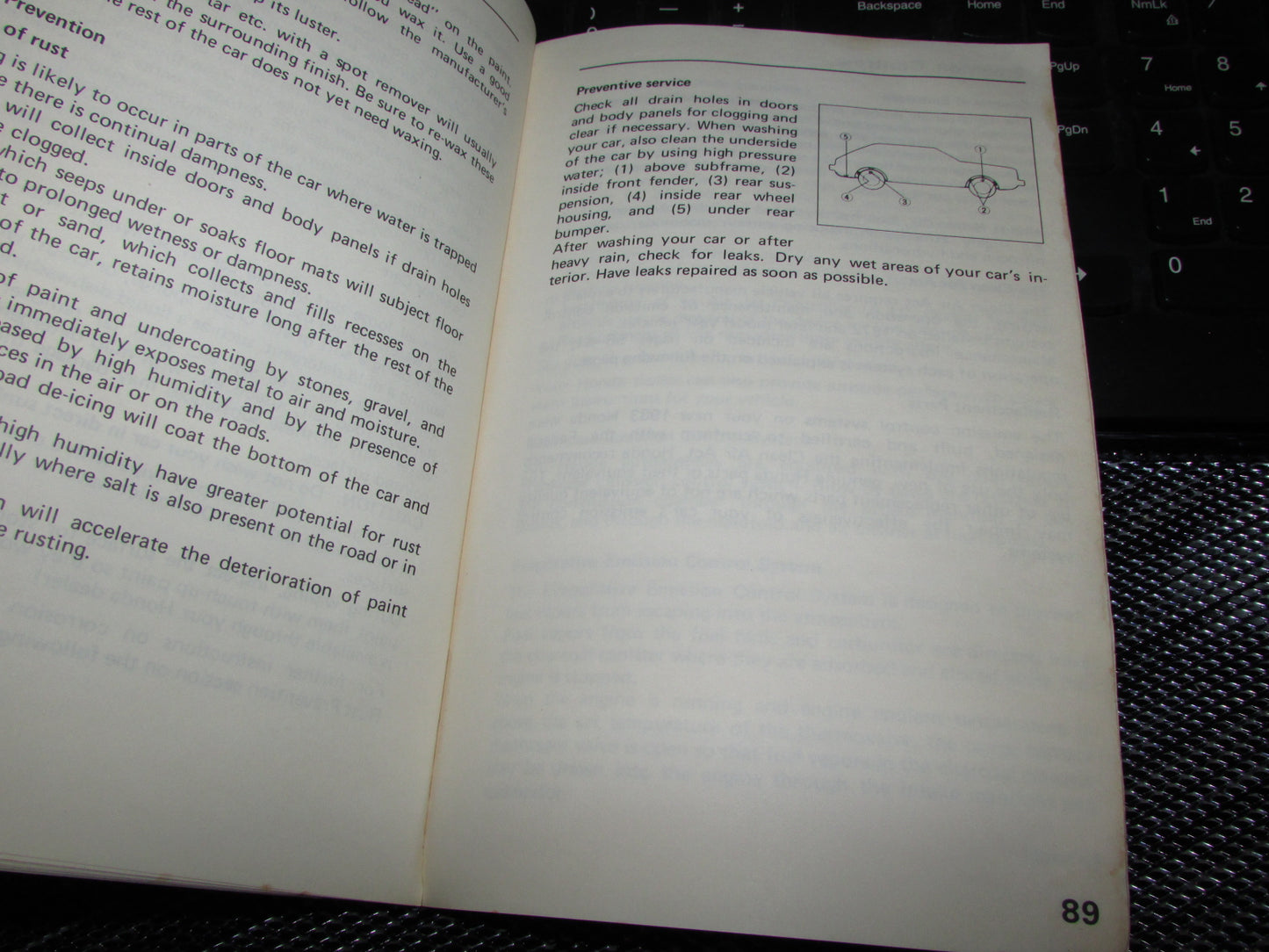 Honda Civic (1983) Owners Manual