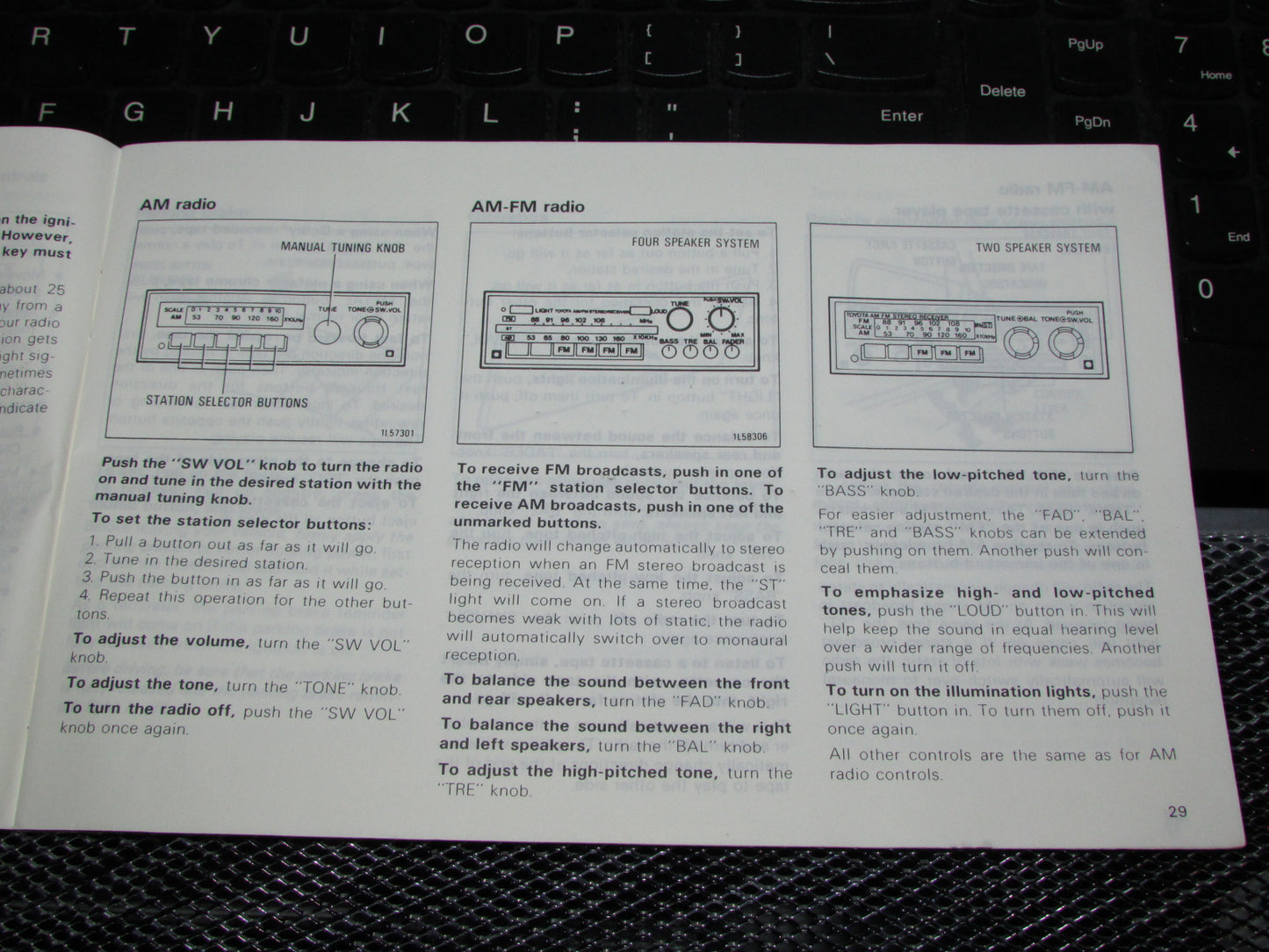 Toyota Tercel (1983) Owners Manual
