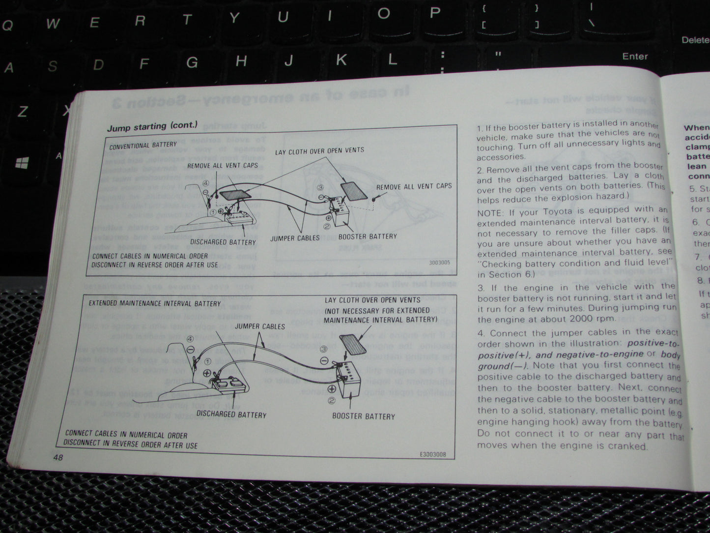 Toyota Tercel (1983) Owners Manual
