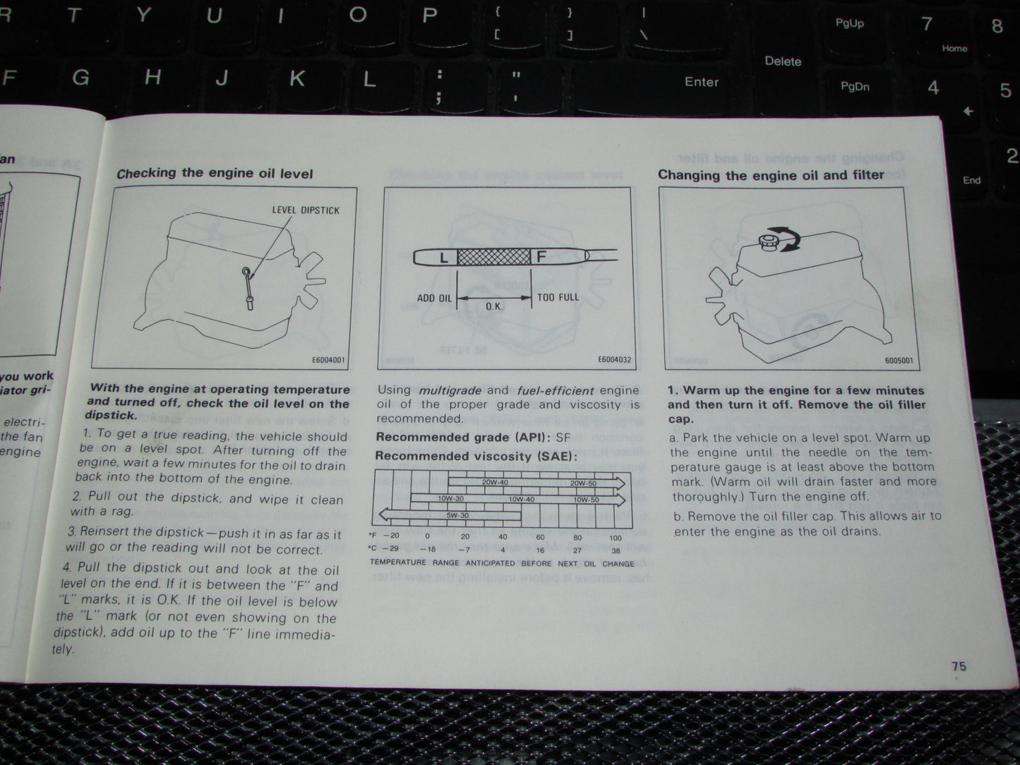 Toyota Tercel (1983) Owners Manual