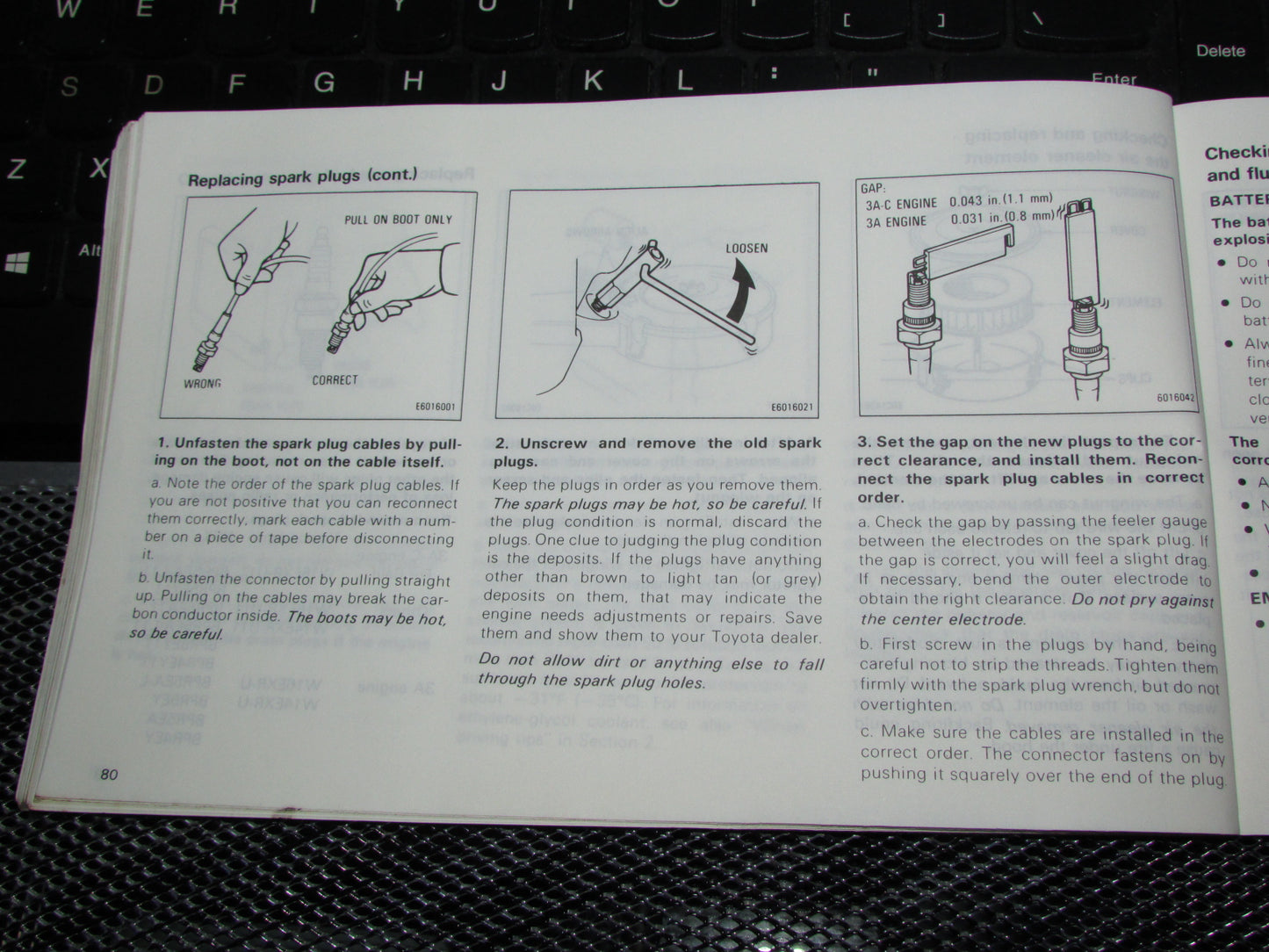 Toyota Tercel (1983) Owners Manual