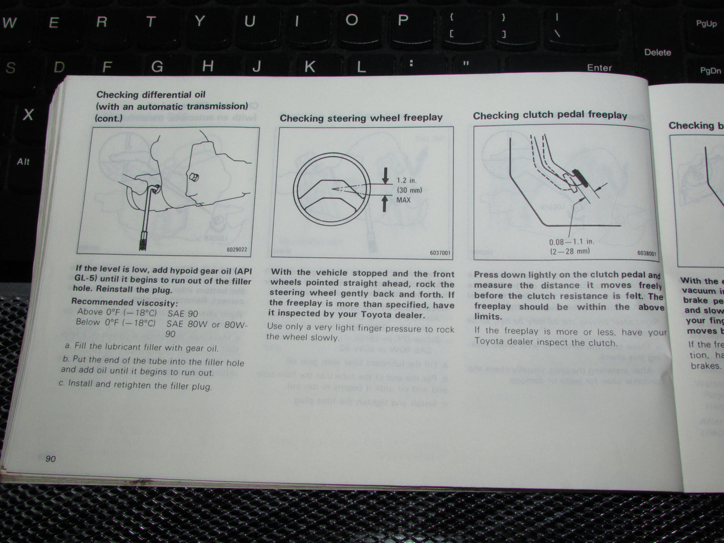Toyota Tercel (1983) Owners Manual
