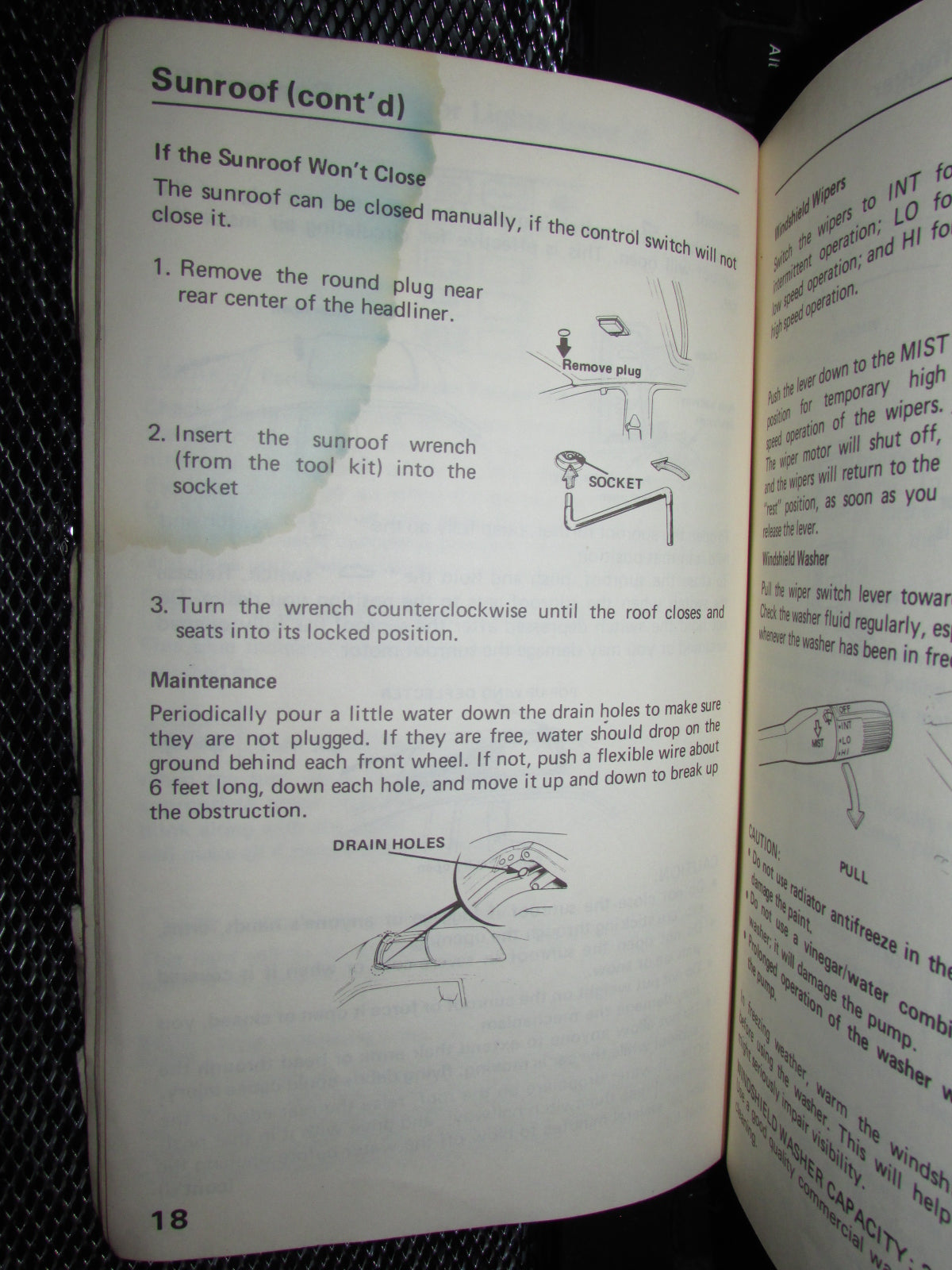 Honda Civic (1986) Owners Manual