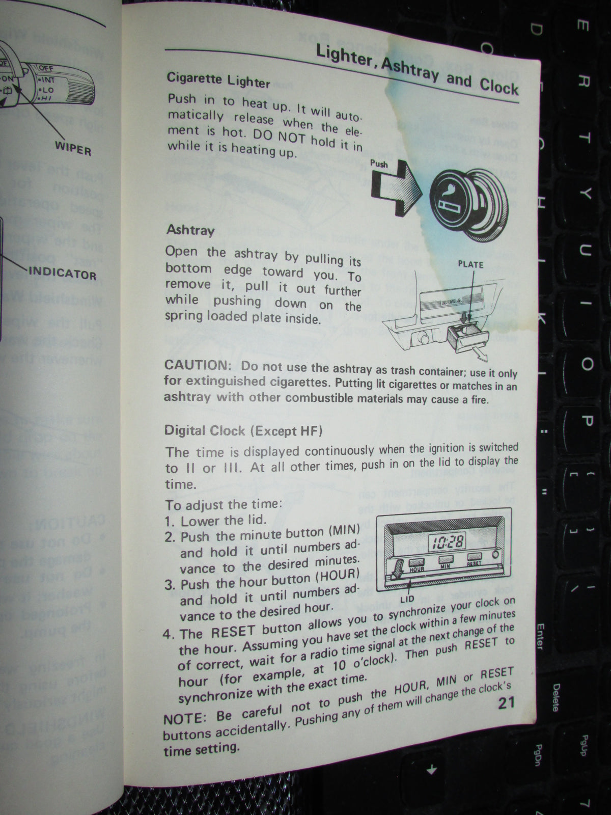 Honda Civic (1986) Owners Manual
