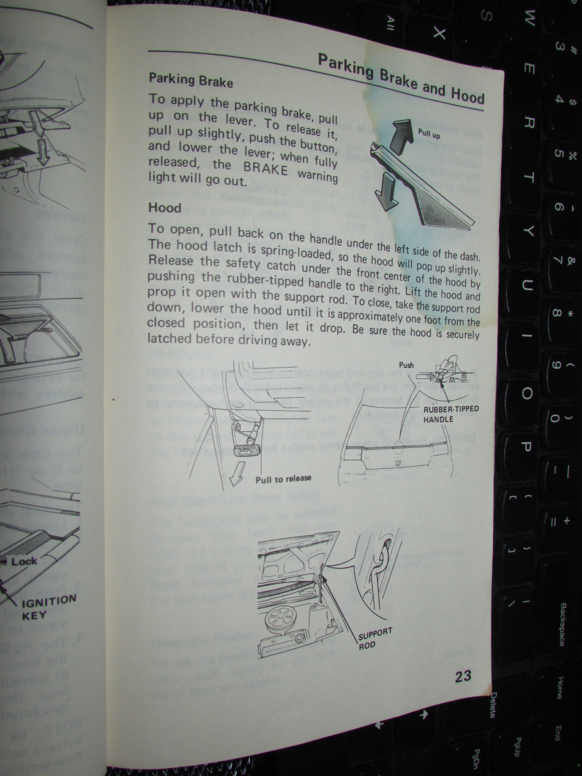 Honda Civic (1986) Owners Manual