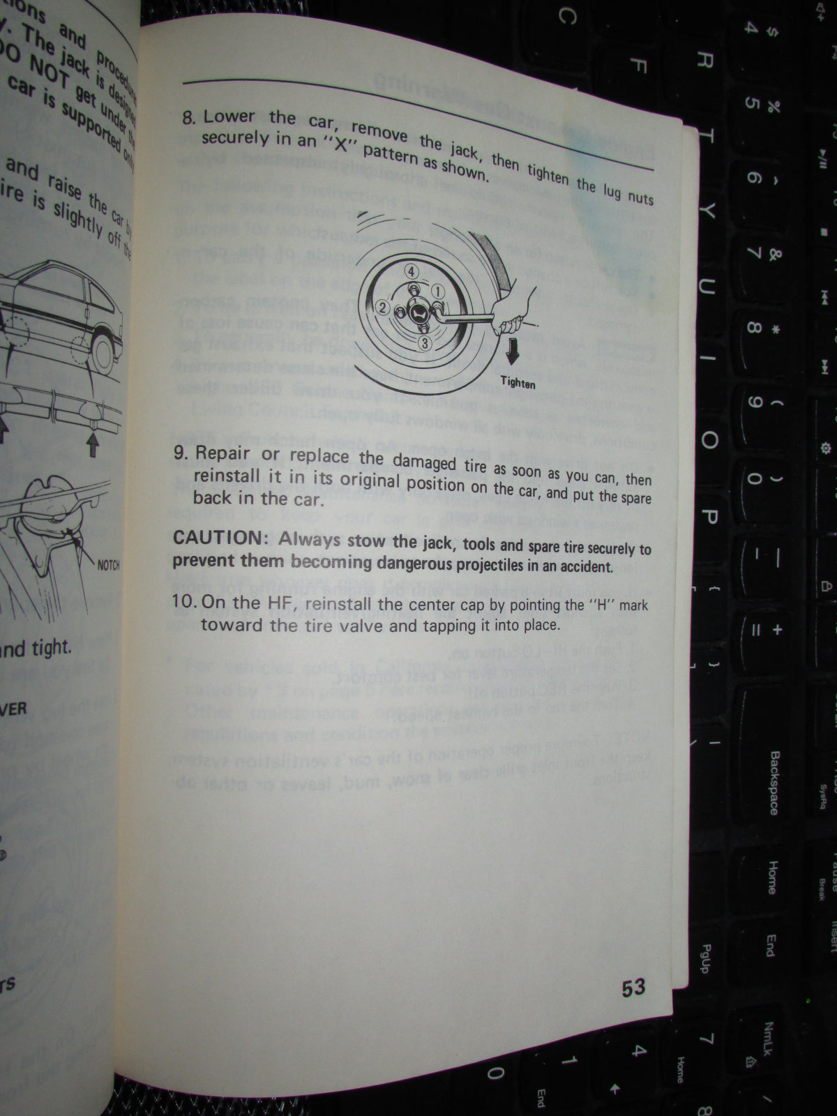Honda Civic (1986) Owners Manual